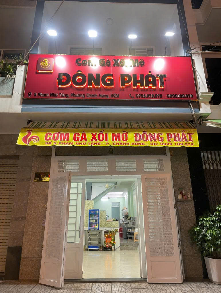 Thi Công Bảng Hiệu - Cơm Gà